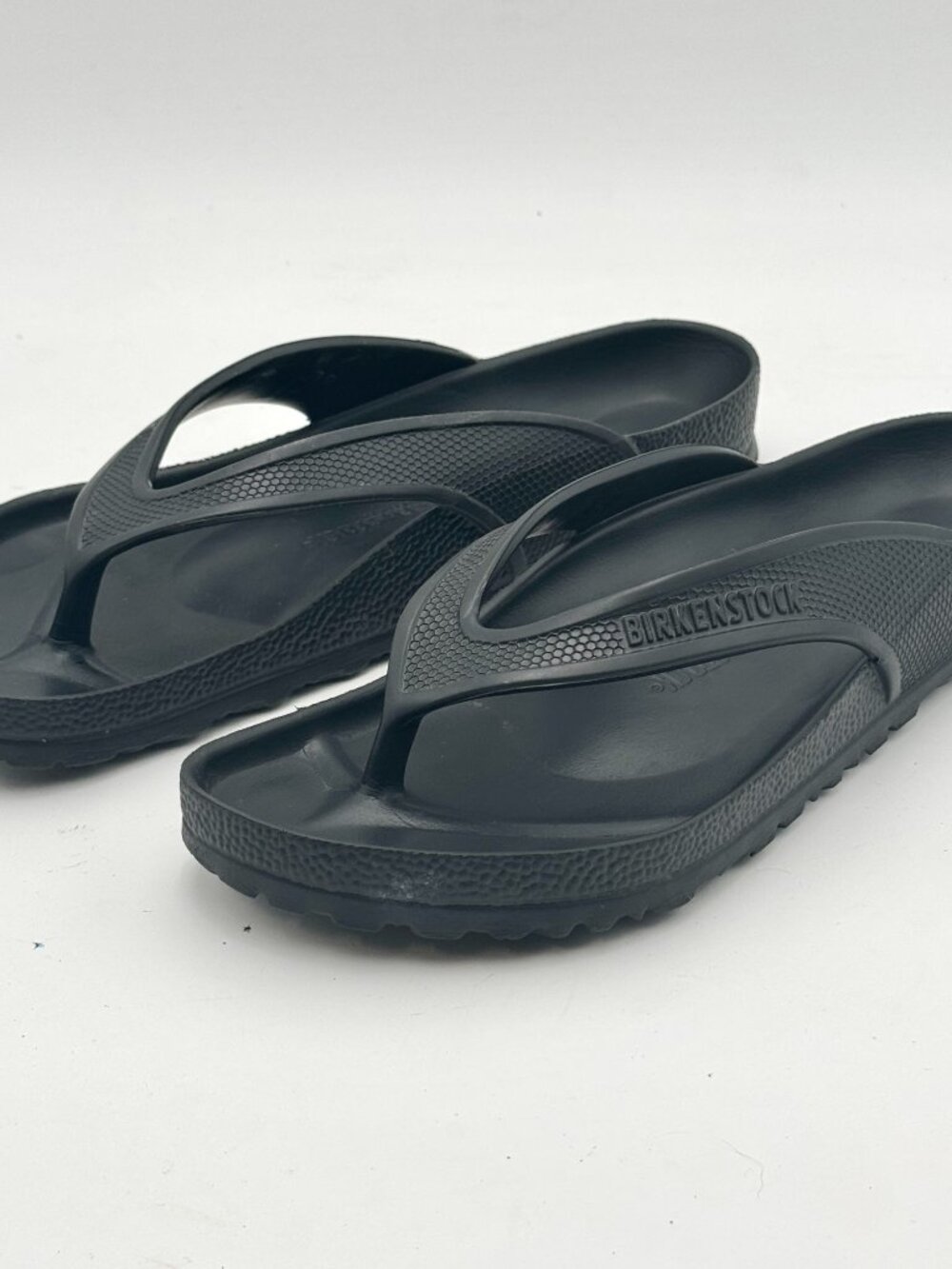 Birkenstock Honolulu EVA Sandals Black Flip Flop Mens 8/Womens 10 Pool Vacation